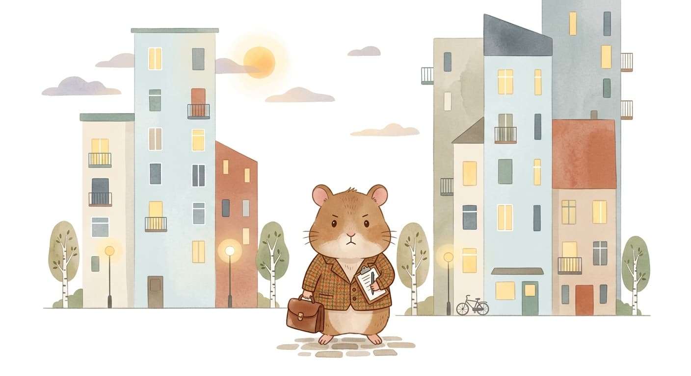 Clive Is Looking for a Place to Live