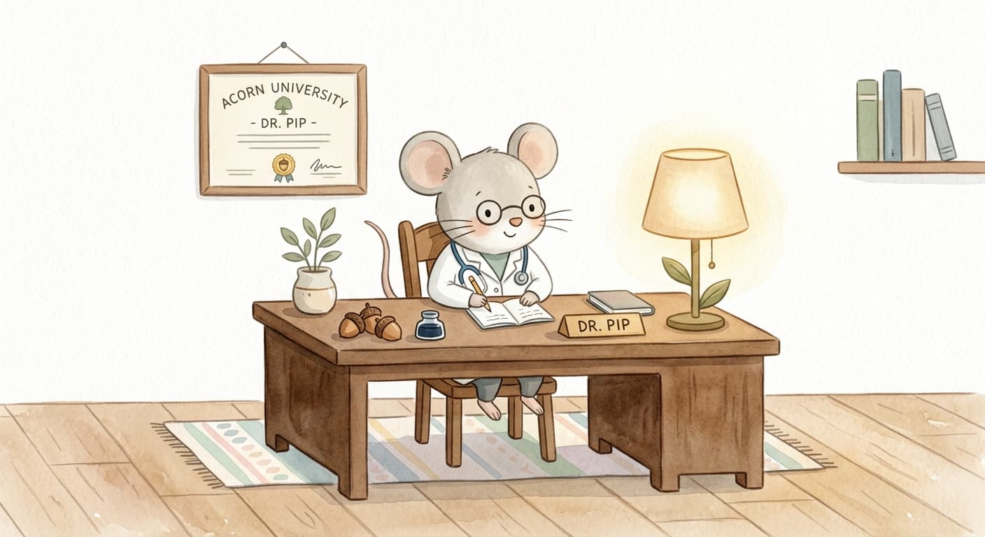 Dr. Mouse Has Something to Say